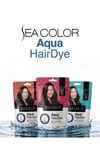 Sea Color Aqua Hair Dye Vegan & Amonyaksız Su ile Aktive Edilen Kalıcı Saç Boyası Toz 4.0 Kahve