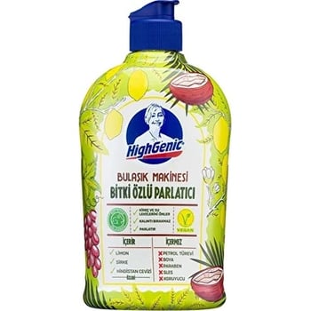 Highgenic Bulaşık Makinesi Bitkisel Parlatıcı 500