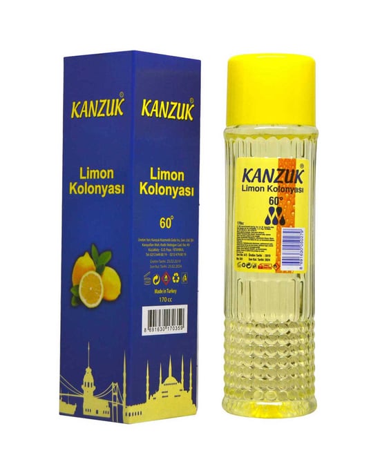 Kanzuk Pet Şişe Limon Kolonyası 170 Cc