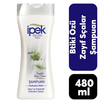 İpek Şampuan 480 ml Zayıf ve Dökülen Saçlar