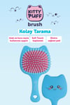 Proco Beauty Kids Kitty Puf Açma Tarama Saç Fırçası - Kedicik Figürlü Saç Fırçası ( Mor, Turkuaz, Lila )