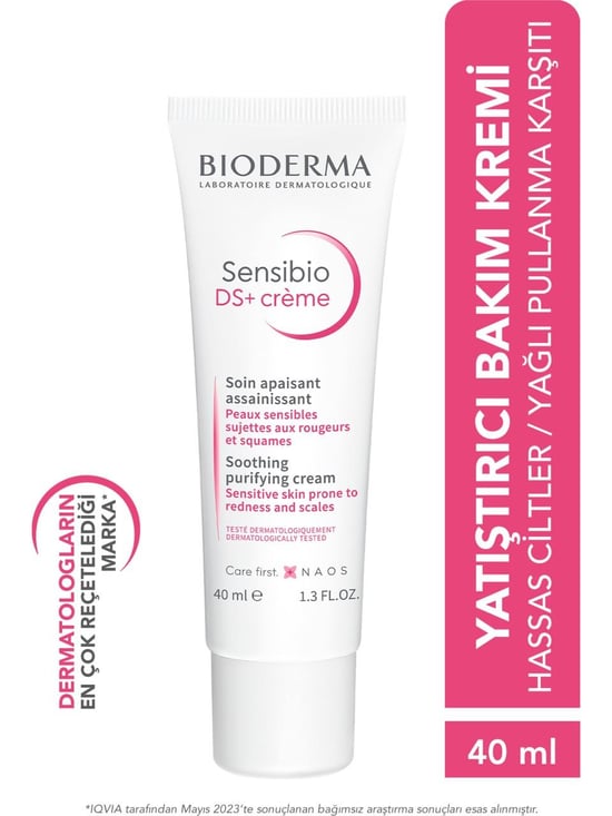 Bioderma Sensibio Ds+ Yüz Kremi 40 Ml