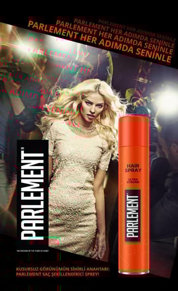 Parlement Turuncu Saç Spreyi 400 ml