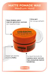 Ossion Morfose Medium Hold Pomade Krem Mat Wax 100 Ml