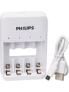 Philips Pil Şarj Cihazı - 4'lü Aa Kalem Pil - 4'lü Aaa Ince Kalem Pil Şarj Cihazı - 2x Aaa - 2x Aa Pil Dahil