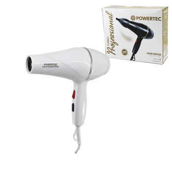 Powertec Tr-501 ( Beyaz ) Saç Kurutma & Fön Makinesi 2500w Performans