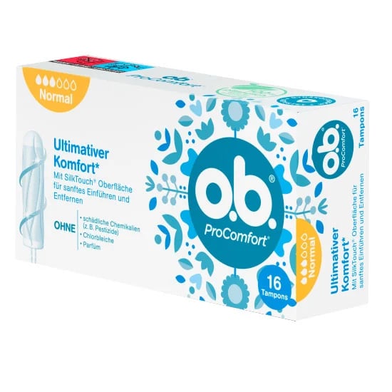 O.B. ProComfort Normal Tampon 16lı