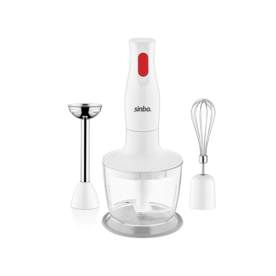 Sinbo Shb-3182 Blender Seti ( Doğrayıcı & Mikser & Blender ) (600ml Hazne) ( 350w )