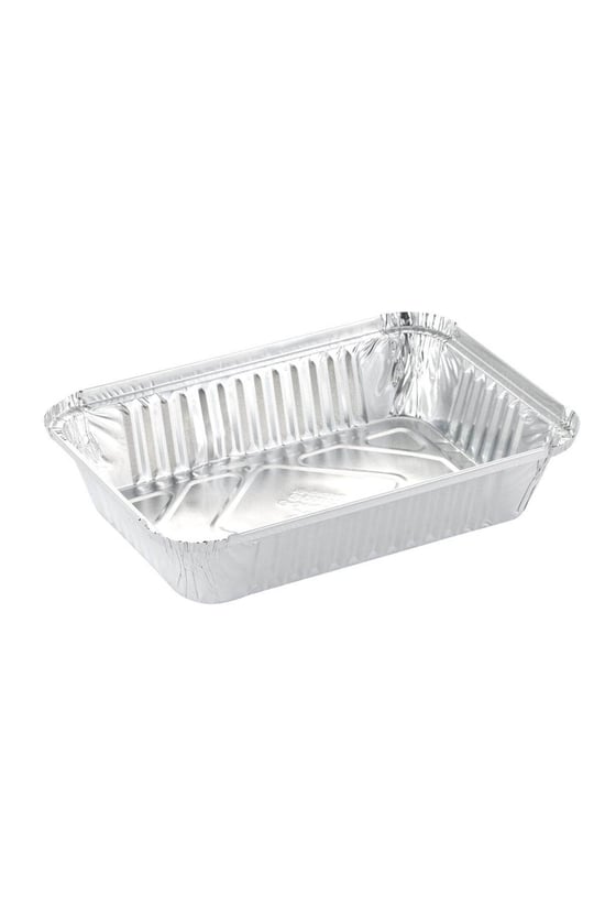 Alüminyum Kap 750 gr Dikdörtgen 100 Adet