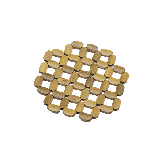 İ22-269 ( Dörtgen = 17.8 X 18.8cm ) ( Boncuk ) ( Parlak Ahşap ) Nihale