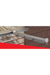 Asvera Balkon Çamaşır Kurutmalık Askılığı Kare Küpeşte Balkon Askısı 80x30 Mm