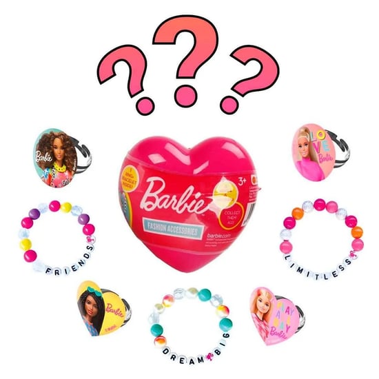 Figür Barbie Fashion Aks. Kalp Kapsül Sürpriz