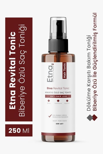 Etna Pharma Revital Biberiye Suyu Hızlı Saç Uzatma & Saç Bakım Spreyi 250 Ml (dökülme Karşıtı & Saç Onarıcı)