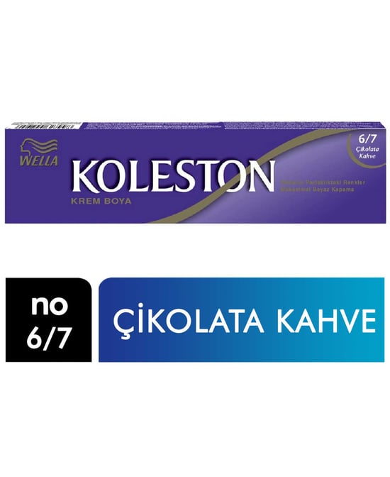 Koleston Saç Boyası Tüp No 6/7 Çikolata Kahve