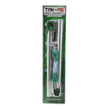 Tak-as Tks-09 Real-özs-7753 (cam Balkon) Kombine Ayarlı Alüminyum Çamaşır Askısı (25x60-30x80-32x75 Model Uyumlu)