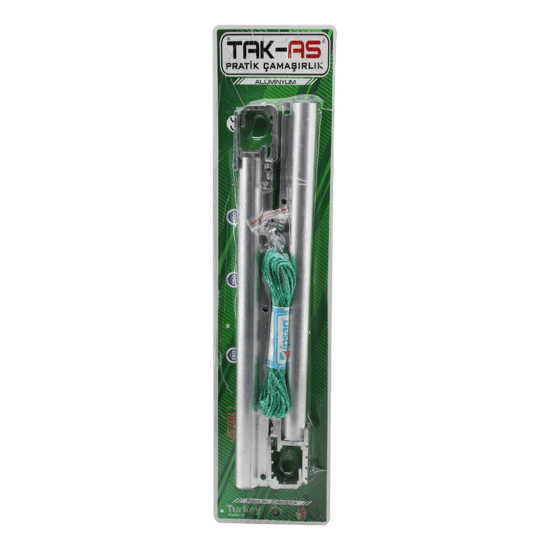 Tak-as Tks-09 Real-özs-7753 (cam Balkon) Kombine Ayarlı Alüminyum Çamaşır Askısı (25x60-30x80-32x75 Model Uyumlu)