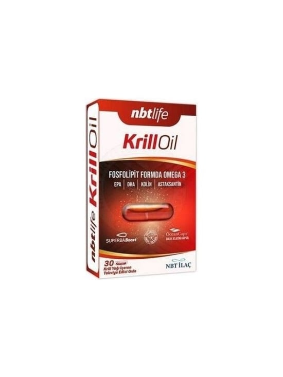 Nbt Life Krill Oil 30 Kapsül Fosfolipit Formda Omega 3 İçeren Takviye Edici Gıda