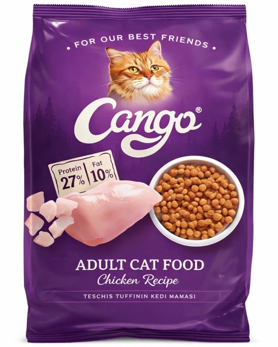 Cango 300 Gr Tavuklu Yetişkin Kedi Maması