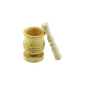 Taraklı Trk-119 ( Büyük Boy ) Lüx Ahşap Havan (sarımsak Dövecek) (ç: 8.3cm--d: 7cm--y: 12cm) (fileli Ambalaj)