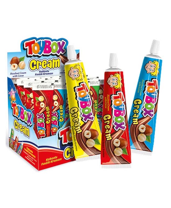 Toybox Cream Kakaolu Fındık Kreması 30 gr X 24'lü Paket
