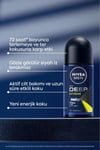 Nıvea Men Erkek Roll-on Deodorant Deep Extreme 50ml, 72 Saat Anti-perspirant Ter Koruma, Yeni Enerji