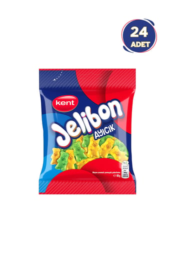 Jelibon Ayıcık Meyve Sulu Şekerleme 80 Gr