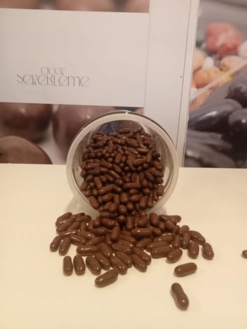 Sütlü Çikolatalı Portakallı Draje -1Kg