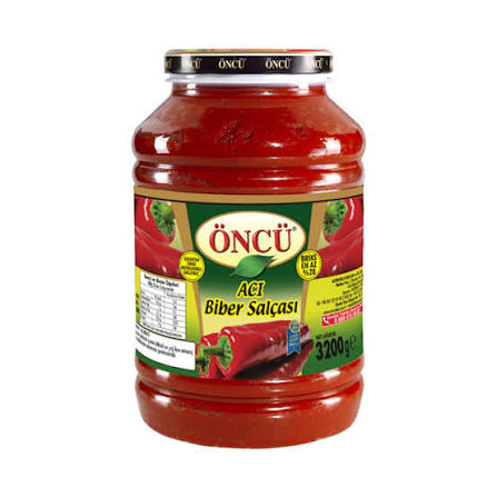 Öncü Biber Salça.3200gr Acı
