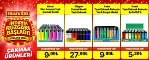 Çakmak ve Tütün Ürünlerinde Dev Fırsatlar! kampanya resmi