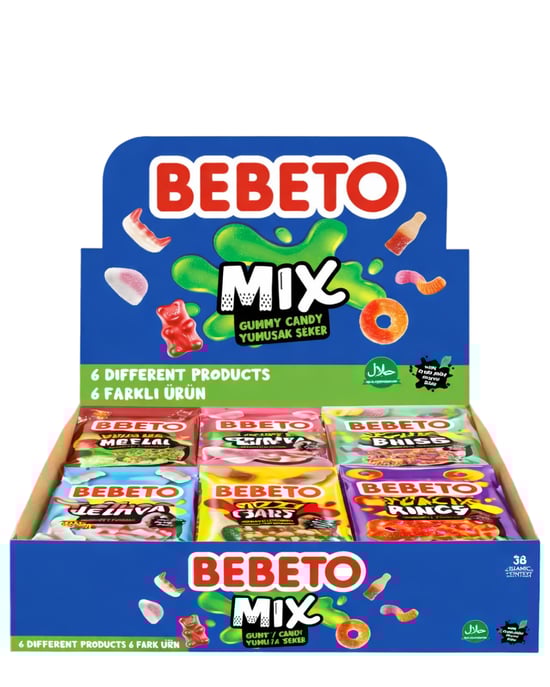 Bebeto Jelly Mix 18 Gr