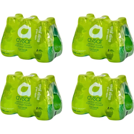 Yeşil Elma Aromalı Maden Suyu 200 Ml X 24 Adet