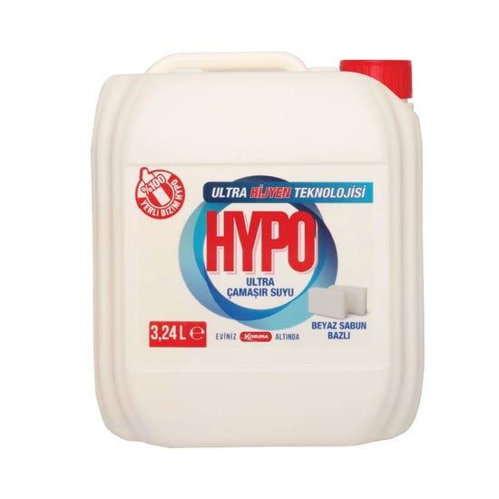 Hypo Ultra Çamaşır Suyu 3240ml Beyaz Sabun