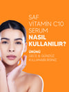 Zederma Saf Vitamin C 10 Serum & Parlaklık & Cilt Besleyici & Anti-oksidan