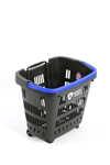Tekerlekli Market Sepeti (tekerlekli Alışveriş Sepeti) 34 L Mavi