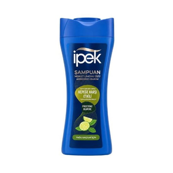 İpek Şampuan Yağlı Saçlar için Kepeğe Karşı Etkili 480 Ml - Misket Limonu