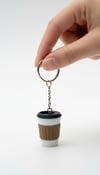 To-go Kahve Bardağı Figürlü Anahtarlık