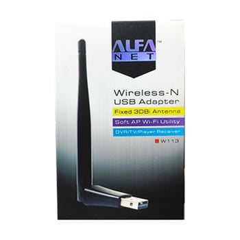 W113 Usb Wireless Antenli Adaptör