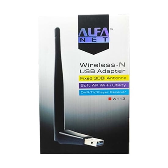 W113 Usb Wireless Antenli Adaptör