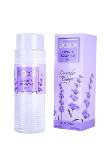 Exodor Kolonya Lavanta Plastik Şişe 400 Ml 80 Derece