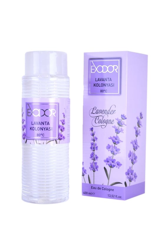 Exodor Kolonya Lavanta Plastik Şişe 400 Ml 80 Derece