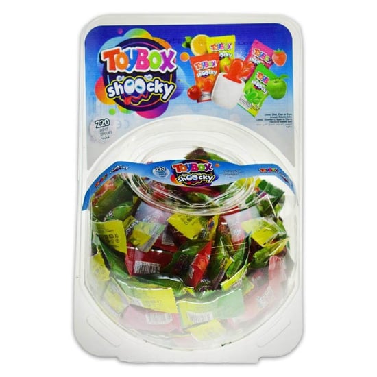 Toybox Ekşi Dolgulu Sakız 4 Gr Karışık Aromalı 220 Adet