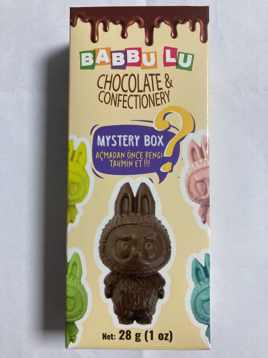 Babbulu Çikolata ve Şekerleme Sürpriz Kutu 28 Gr