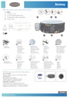 Lay-z-spa 60061 Aruba Signature Airjet Şişme Spa Havuzu, 2-3 Kişilik