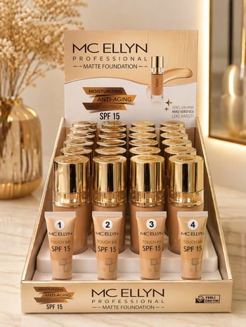 Mc Ellyn Mat Anti Aging Gold Şişe Fondöten