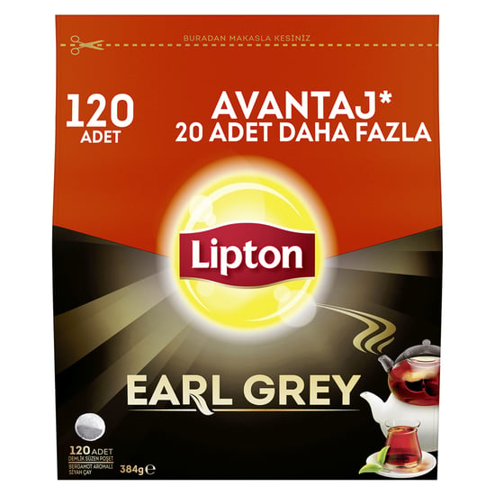Lipton Early Grey 120'li Demlik Poşet 384gr