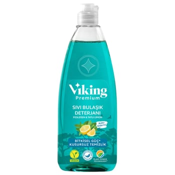 Viking Sıvı Bulaşık Deterjanı Fesleğen Limon 750 Ml