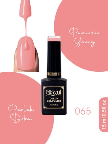 Misyul Uv Led Kalıcı Oje Nail Art 15 Ml 065