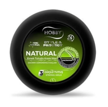 Hobby Wax Natural Mat Krem 100 Ml