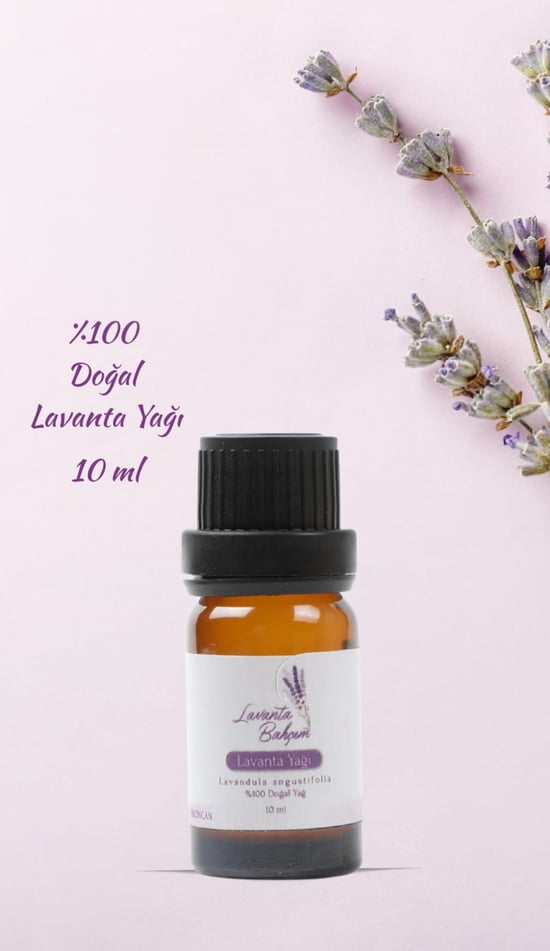 Lavanta Bahçem 10 Ml Doğal Lavanta Yağı