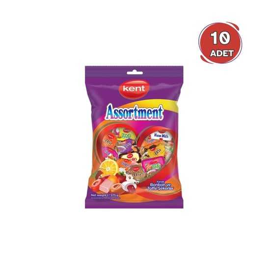 Kent Assortment Karışık Bayram Şekeri (375 Gr) 10 Adet